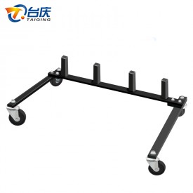 带轮摆放架